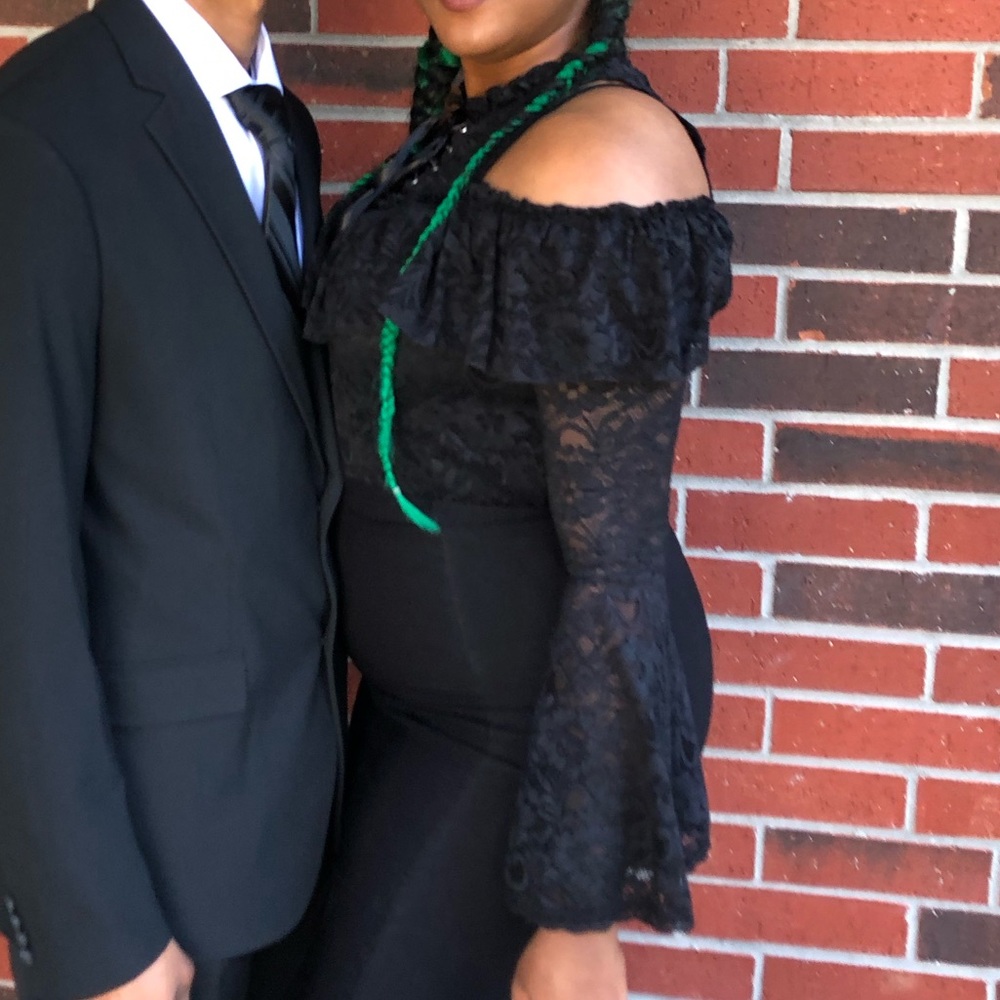 Killstar Lace Peplum Top